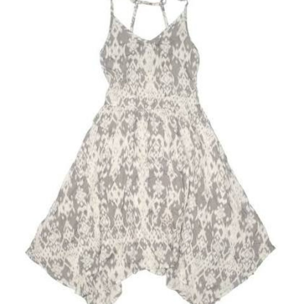 Treasure & Bond - Gray Hankerchief Style Dress